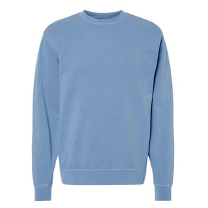 เสื้อสเวตเชิ้ตคอกลมแบบหนาพิเศษสำหรับผู้ชาย ผ้าฟลีซแบบวินเทจ ล้างสีแล้ว คอเสื้อแบบคอกลม - Product Image 1