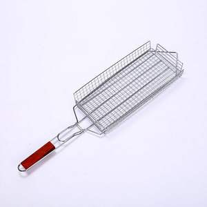 Cesta de acero inoxidable profesional para asar a la parrilla, para uso en restaurantes, hoteles y catering. - Product Image 6