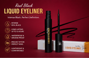 FLYVY HSY5050 อายไลเนอร์ชนิดน้ำ |   ดินสอเขียนขอบตาสีดำเข้ม กันน้ำ ติดทนนาน สูตรแมตต์ ผสมแร่ธาตุ - Product Image 5