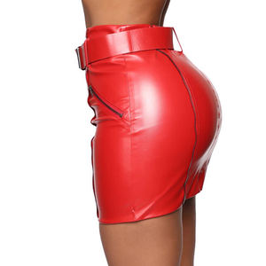 Faldas de Cuero para Mujer de Alta Calidad, Logotipo Personalizado, Transpirables, Ecológicas, Formales, Hasta la Rodilla, Más Vendidas, Nuevas para Exteriores - Product Image 3