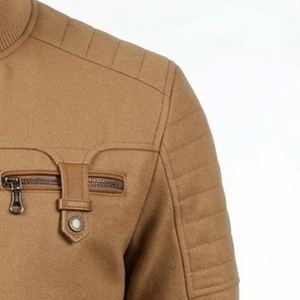 Fabrication de vestes en cuir rétro haut de gamme pour hommes, design personnalisé, vestes épaisses, vestes en cuir chaudes pour l'hiver - Product Image 5