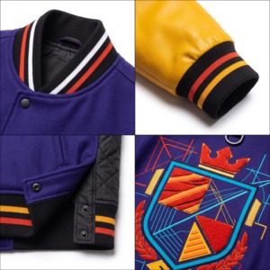 Men's Casual Bomber <b>Jacket</b> Quilted Sleeve Lightweight <b>Zip</b> <b>Up</b> <b>Jacket</b> Custom Apparel Manufacturer - Product Image 6
