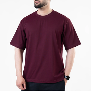 High Quality <b>Men</b> Casual Streetwear <b>T</b>-<b>Shirt</b> Fashionable Boxy Fit Mesh Custom Logo 100% <b>Poly</b> Oversized <b>T</b> <b>shirts</b> with puff printing - Product Image 2