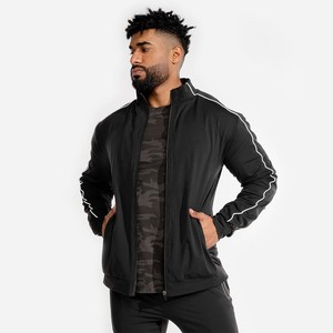 Evolve Bomber <b>Jacket</b>-Winter Casual <b>Waterproof</b> Windproof <b>Thin</b> Zipper Solid Black ODM - Product Image 2
