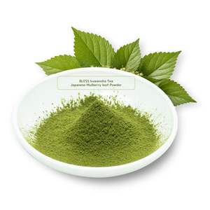Poudre de feuilles de mûrier japonais Kuwanoha, thé aromatique aux herbes New Age, pour confiserie et pâtisserie, vente en gros - Product Image 1