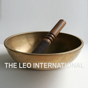 Bol chantant de méditation en aluminium, artisanat bouddhiste, yoga, religieux, chakra, son, méditation, bols ronds - Product Image 4