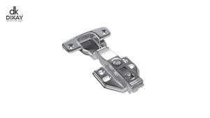 Bisagra hidráulica de metal forjado de primera calidad, duradera, con clip de doble acción, de ajuste seguro, diseño moderno para muebles y gabinetes. - Product Image 1