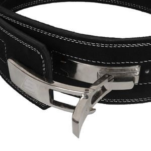 Cinturón de Cuero Resistente Antideslizante Unisex con Hebilla de Palanca de 12 Orificios, Ajustable, Multicolor, para Levantamiento de Pesas, Entrenamiento, Precio Bajo - Product Image 2