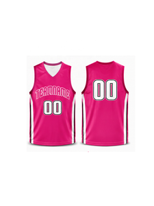Maillot de basket-ball réversible personnalisé par sublimation, séchage rapide, 100 % polyester respirant, uniforme de basket-ball en mesh pour équipe - Product Image 1