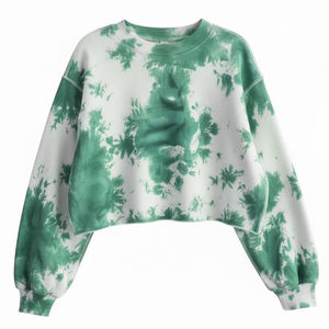 Custom Printed Women's Polyester/Cotton Fleece Hooded Sweatshirts Autumn/Winter Eco-Friendly Breathable Quick Dry - Product Image 3