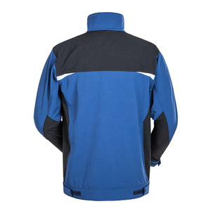 Veste de sécurité haute visibilité bleue imperméable et réfléchissante pour usage extérieur - Product Image 2