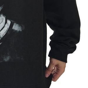 2024 personalizado Regular Fit hombres pulóver sudadera Color sólido 100% algodón polar ecológico Casual ropa de invierno pantalla de seda - Product Image 4