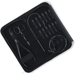 Kit de Herramientas para Extensiones de Cabello, Acero Inoxidable, Juego Profesional de Instalación y Remoción para Extensiones de Micro Link, Acero Inoxidable Duradero - Product Image 5