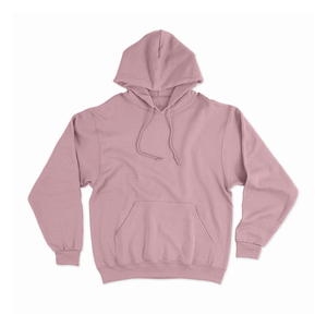 Sweat à capuche personnalisé couleur violette avec logo brodé, impression numérique, coupe oversize unisexe, poche, pull épais en polaire pour l'hiver - Product Image 3