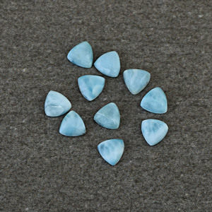Nuevas Piedras Preciosas Sueltas de Aguamarina con Corte Triangular 2026 para Joyería, Piedras Minerales Pulidas Calibradas de Color Azul - Product Image 6