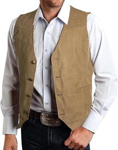 Chaleco de Cuero para Hombre, Nuevo, Moderno, sin Mangas, Transpirable, Informal, para Motocicleta, Invierno - Product Image 2