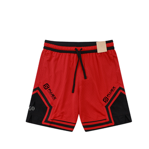 Pantalones Cortos Deportivos de Verano para Hombre, de Lona, Casuales, de Alta Calidad, de Poliéster/Algodón, con Cintura Elástica, Color Personalizado, con Cordón Ajustable - Product Image 1