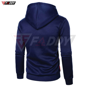 Sudaderas con capucha de alta calidad en bloques de color para hombre, con logotipo personalizado, estilo casual, fabricante mayorista para ropa urbana. - Product Image 3