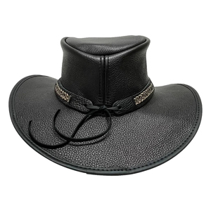 Sombreros de Vaquero de Cuero Unisex Personalizados, Cálidos, Servicio OEM, para Viajes, Uso Casual al Aire Libre, Cuatro Estaciones - Product Image 1