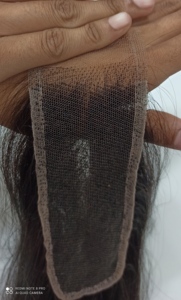 ผมแท้แบบติดลูกไม้ด้านหน้า HD  แบบตรง  ทรง U-Part  ผมแท้ Remy  สีดำธรรมชาติ  นุ่มสบาย  แบบสั่งทำพิเศษ ขนาด 2x6  รุ่นล่าสุด - Product Image 3