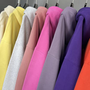 เสื้อฮู้ดบุซับในแบบลำลองสำหรับผู้ชายไซส์ใหญ่ ตัดเย็บตามสั่ง ปักลาย หนานุ่ม ทรงปกติ สีพื้น ผ้าเฟรนช์เทอร์รี่ถัก - Product Image 4