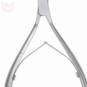 Professional Double Sharpened Classical Cuticle Nipper Stainless Steel Curved <b>Pointed</b> Portable Wide Jaw Opening Manicure - Product Image 4