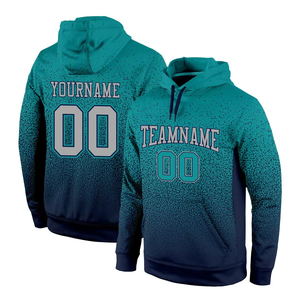 Sudadera con Capucha de Felpa Sublimada con Logotipo Personalizado, Estilo Béisbol Vintage, Manga Larga, Talla Grande, Mezcla de Poliéster/Algodón de 380g - Product Image 2