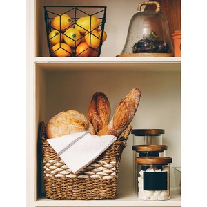 <b>Set</b> of Two <b>Square</b> Seagrass Baskets Handmade Storage Basket Wholesale eco-friendly Made in Viet Nam - Product Image 5