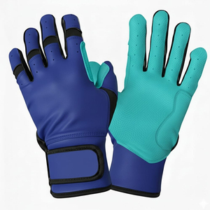 Gants de frappe de baseball les plus vendus, gants de softball professionnels antidérapants à forte adhérence en cuir, pour jeunes et adultes, services OEM personnalisés - Product Image 1
