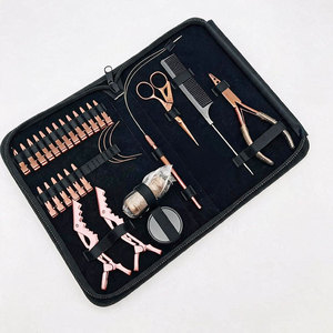 Kit complet d'entretien des extensions capillaires avec outils d'installation professionnels, accessoires de retrait, fournitures d'entretien, cheveux de qualité supérieure - Product Image 3