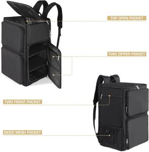 Bolsa de Viaje para Zapatos Deportivos, Bolsa de Lona para Llevar como Equipaje, con Compartimento Ajustable para Entrenamiento, Viajes, Gimnasio (Negra), Bolsa para Baloncesto - Product Image 5