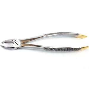 Forceps d'extraction dentaire orthodontique manuel de haute qualité en acier inoxydable allemand avec poignée ergonomique - Product Image 4