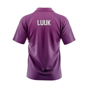 เสื้อโปโลสั่งทำขายส่ง 100% โพลีเอสเตอร์ ซับเหงื่อ เสื้อกอล์ฟ ปักโลโก้ตามสั่ง ชุดยูนิฟอร์ม โรงงานผู้ผลิต OEM - Product Image 3