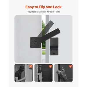 Chiusura a Scatto in Metallo Resistente, Alta Durezza, Rotazione a 360 Gradi, Finitura Opaca a Polvere - Product Image 4