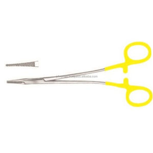 Portaagujas Hegar-Vascular T/c de Primera Calidad, Marca VERITAS, de Acero Inoxidable, Reutilizables, Instrumentos de Sutura, Juego de Instrumentos - Product Image 5