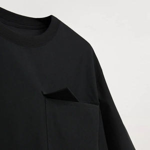 T-shirt Homme Col Rond Brodé en Coton Premium à Manches Courtes – Décontracté, Tendance, Doux et Respirant pour l'Été – Vente en Gros - Product Image 4