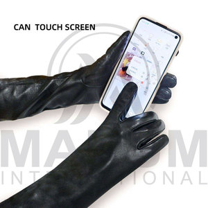 <b>Dressing</b> Gloves Premium Quality Leather Fashion Gloves Winter Windproof <b>Waterproof</b> Gloves - Product Image 3