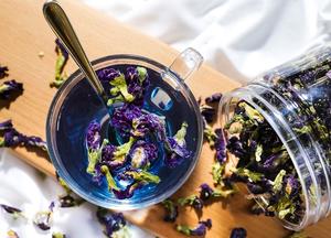 Polvo de Flor de Guisante Azul Orgánico a Granel para Bebidas y Postres // Evan - Product Image 6