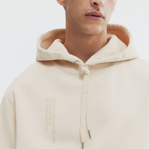 Ensembles de survêtements à capuche en molleton 100 % coton avec logo superposé et poche pour hommes - Product Image 5