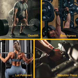 Correas de Levantamiento de Pesas para Gimnasio, Soporte de Muñeca, Agarre Resistente para Entrenamiento, Correas de Levantamiento Personalizadas OEM al por Mayor - Product Image 6