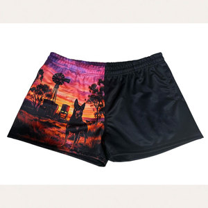 Shorts de rugby haute performance pour hommes, séchage rapide, légers, respirants, shorts de sport athlétiques avec ajustement flexible pour l'entraînement - Product Image 3
