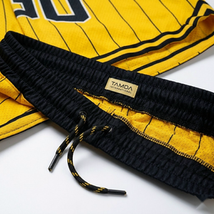 Shorts de basket-ball pour hommes grande taille à séchage rapide |   Pochette imprimée en maille, style streetwear hip-hop, respirante, coupe décontractée, toutes saisons - Product Image 6