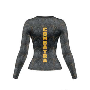 Customized Children's <b>Long</b> <b>Sleeve</b> Rash Guard Sets Spandex/Nylon Stretchy Breathable Anti-UV UPF50 BJJ Rashguard Grappling Your - Product Image 6