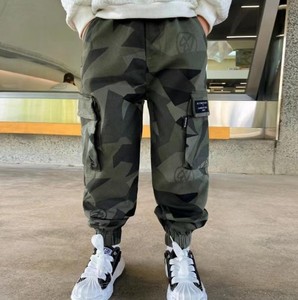 Nouveau pantalon de survêtement camouflage tendance pour garçons, pantalon cargo hip-hop pour grands enfants, idéal pour les voyages en extérieur 2026 - Product Image 4