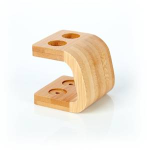 Soporte de Cepillo de Dientes de Madera Sostenible, Organizador de Baño de Bambú, Almacenamiento Ecológico para Cepillo de Dientes, Maquinilla de Afeitar y Pasta Dental - Product Image 2