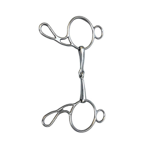 Stainless Steel Horse Bit Ring Snaffle Bit Custom Design for <b>Equestrian</b> Training and Everyday Performance - Product Image 4