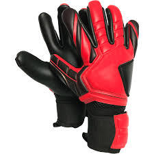 Gants de gardien de but en latex, à doigts entiers, avec lacets, sangle de poignet réglable, pour entraînement et matchs en extérieur - Product Image 1
