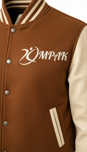 Vêtements en gros style américain authentique avec doublure matelassée et patchs brodés, coupe oversize pour lycée - Product Image 5