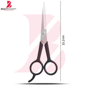 Tijeras de Corte de Pelo Profesionales para Barbería, con Empuñadura de Plástico Resistente, Herramientas de Peluquería de Acero Inoxidable - Product Image 2