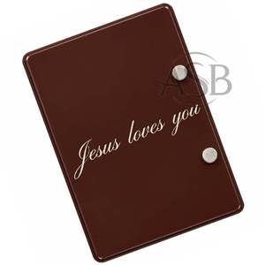 Organizador de Pestañas Acrílico Sostenible con Imanes y Logotipo Personalizado, con la Frase 'Jesus Loves You' - Product Image 2